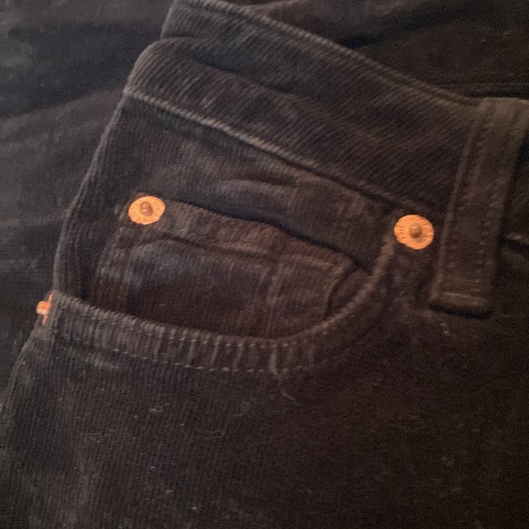 Vintage Hudson Navy Corduroy Bootcut Jeans - Picture 3 of 10